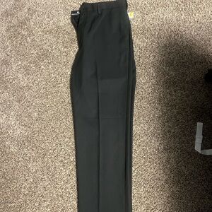 Haggar Classic Black Dress Pants for Men